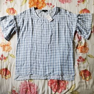 Suzanne Betro Gingham Top
